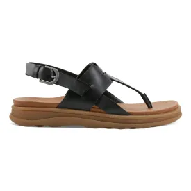 Luciana Adjustable Ankle Strap Casual Flat Sandals