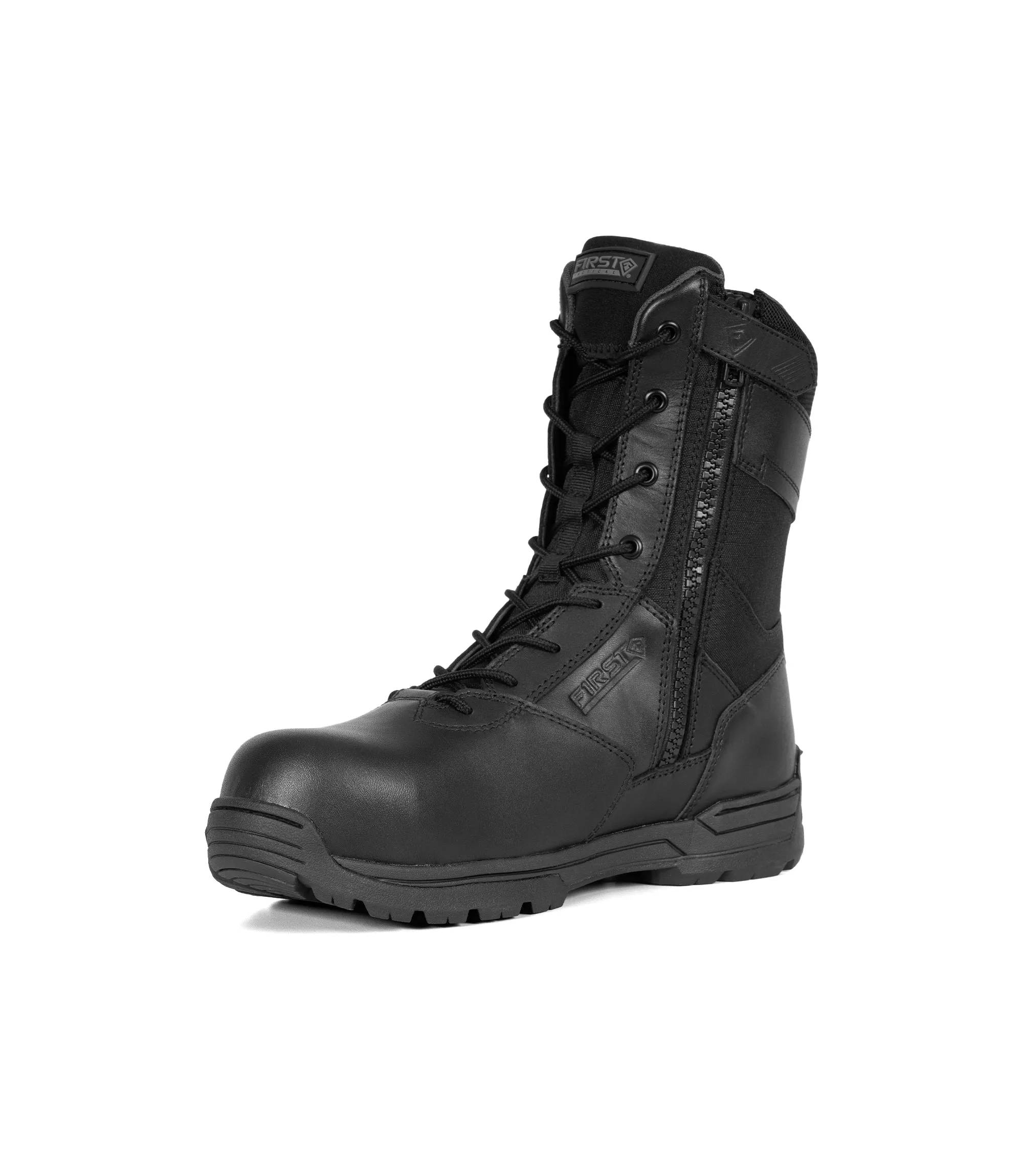 Men’s 8” Safety Toe Side-Zip Duty Boot