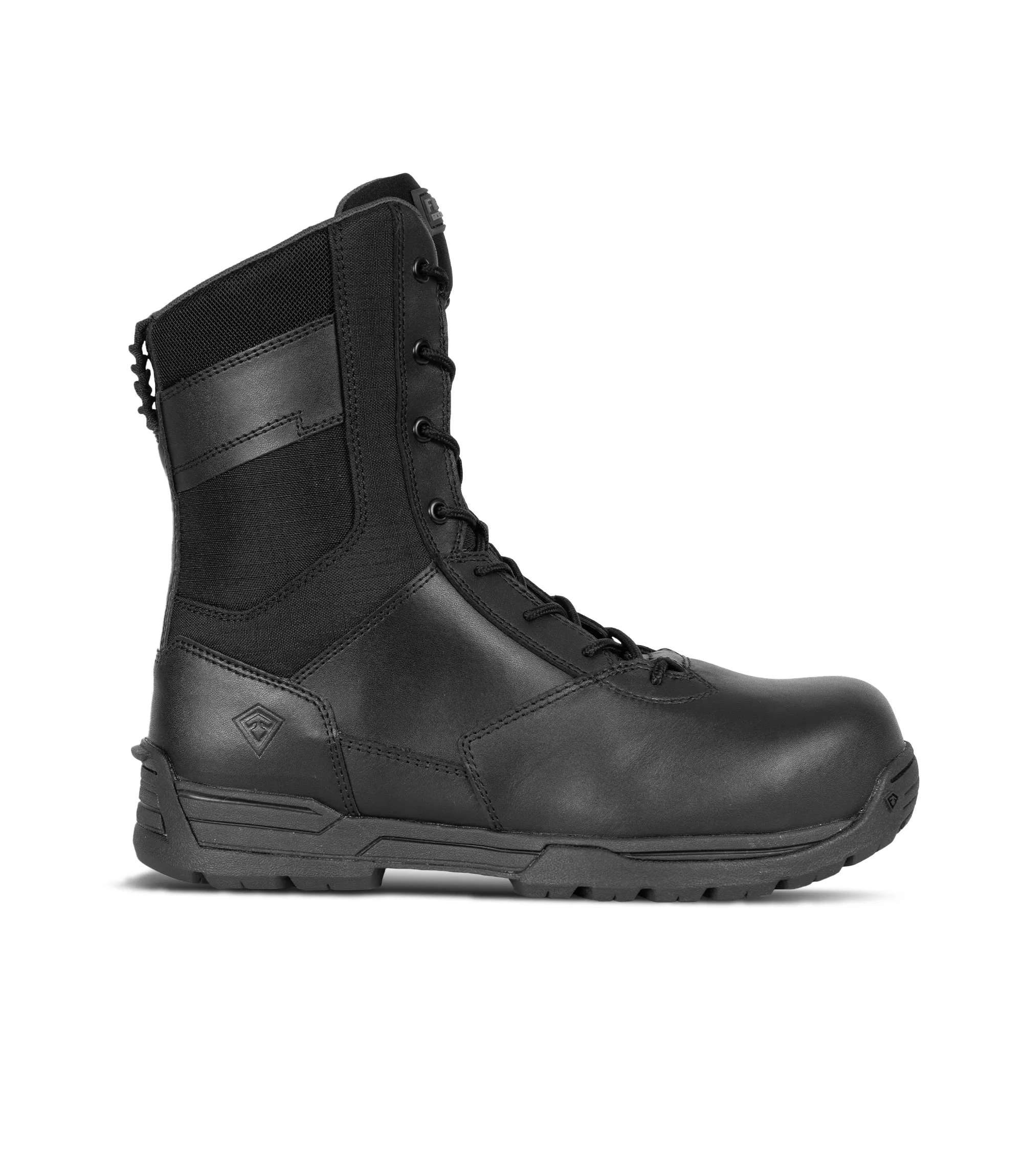 Men’s 8” Safety Toe Side-Zip Duty Boot