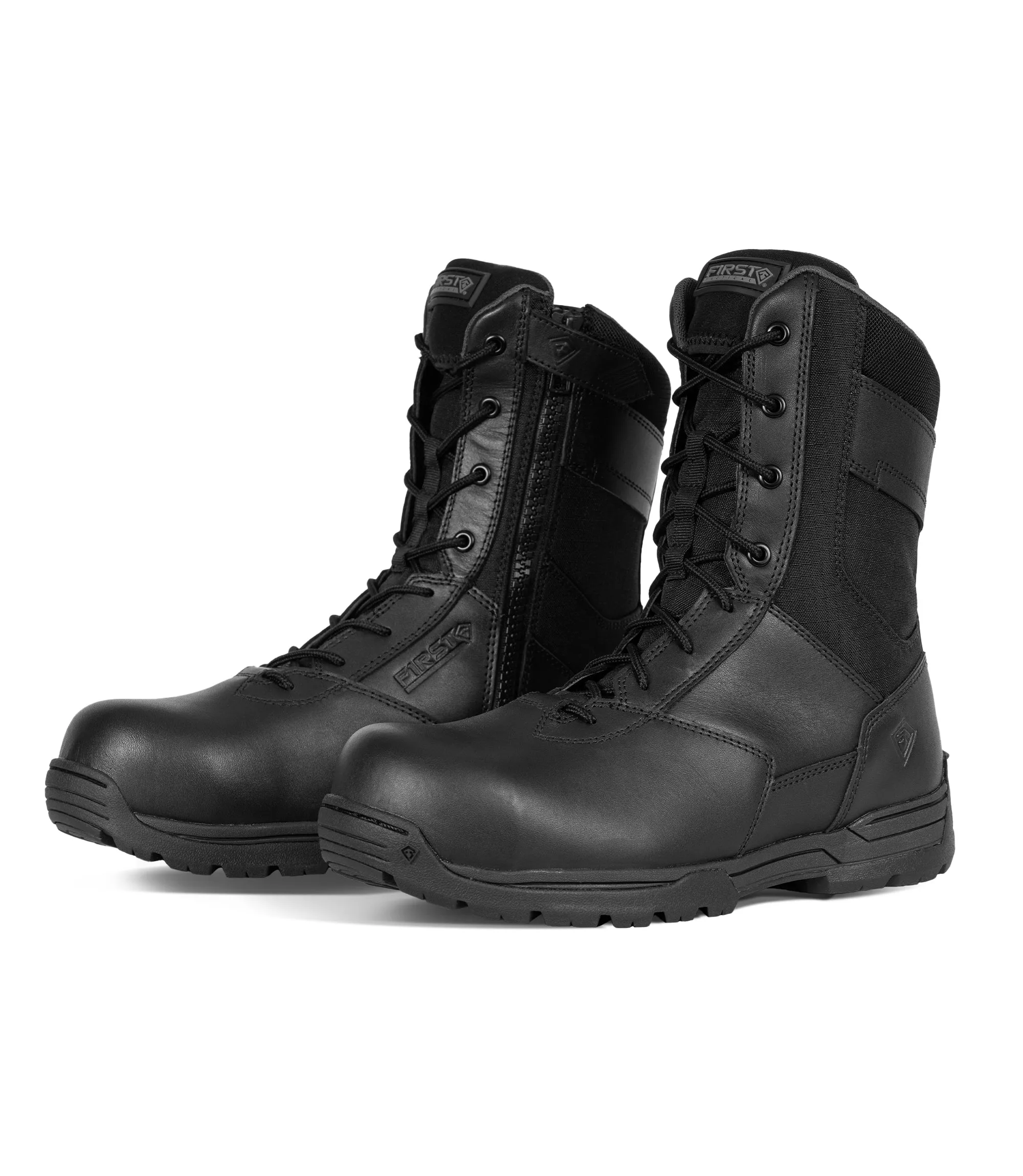 Men’s 8” Safety Toe Side-Zip Duty Boot