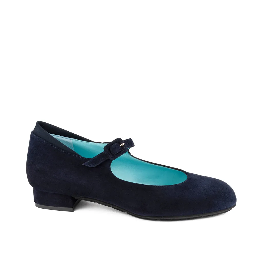 NESLI NAVY SUEDE