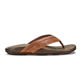 OluKai Hiapo Sandal - Rum / Dark Wood