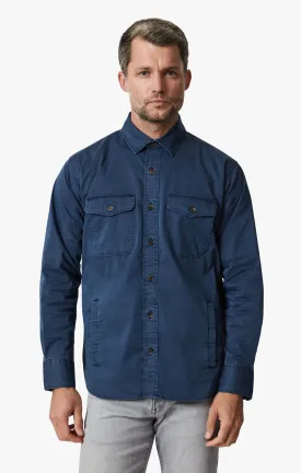 Overshirt In Dark Blue