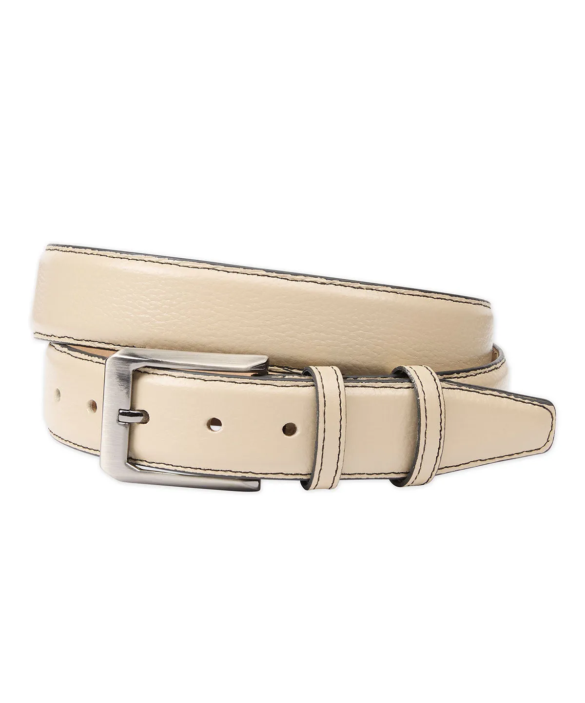 Pebble Calf Skin Belt