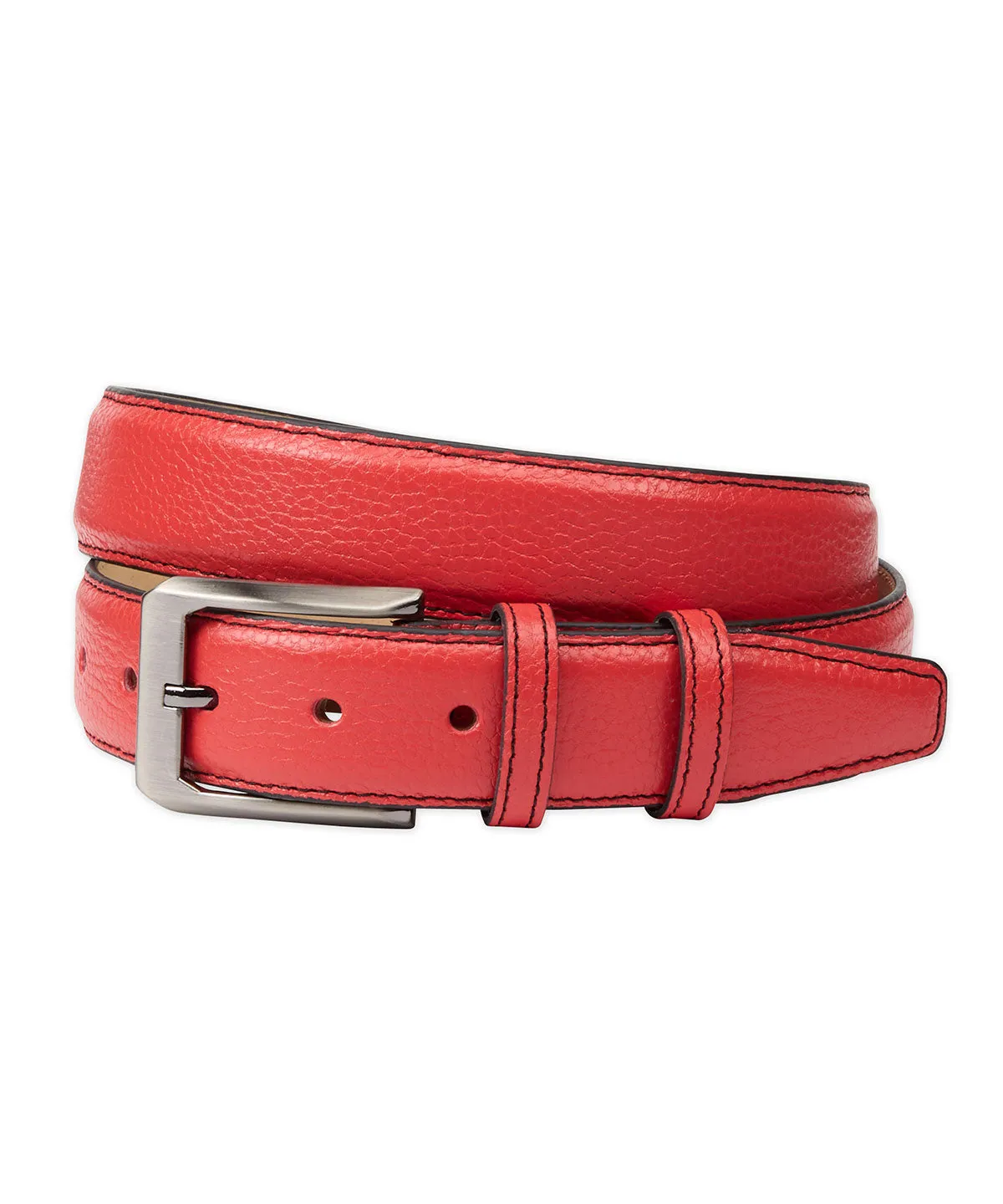 Pebble Calf Skin Belt