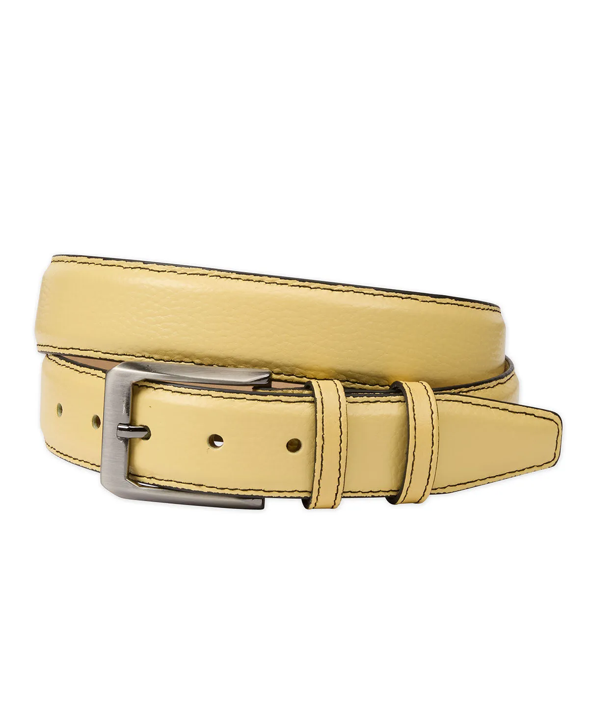 Pebble Calf Skin Belt