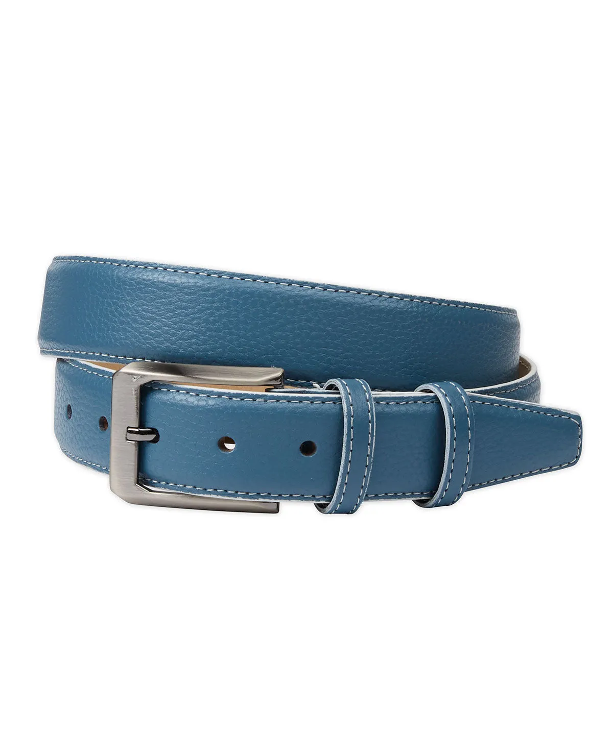 Pebble Calf Skin Belt