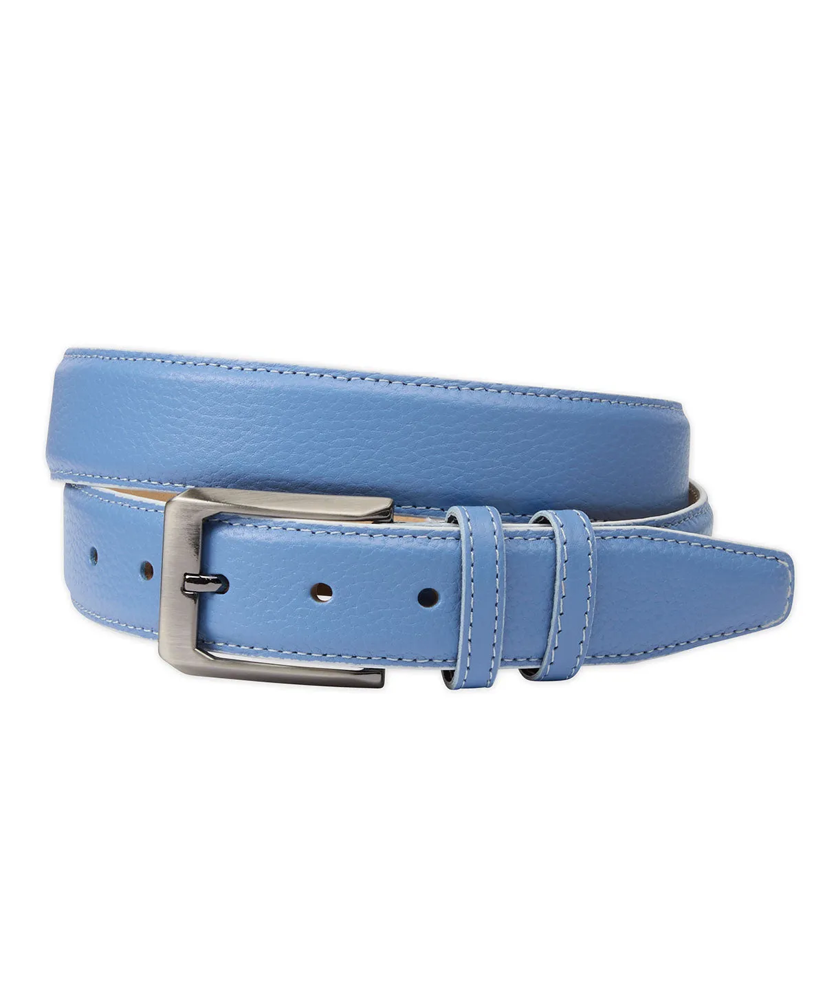 Pebble Calf Skin Belt