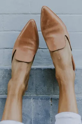 Point Toe Flat Mules