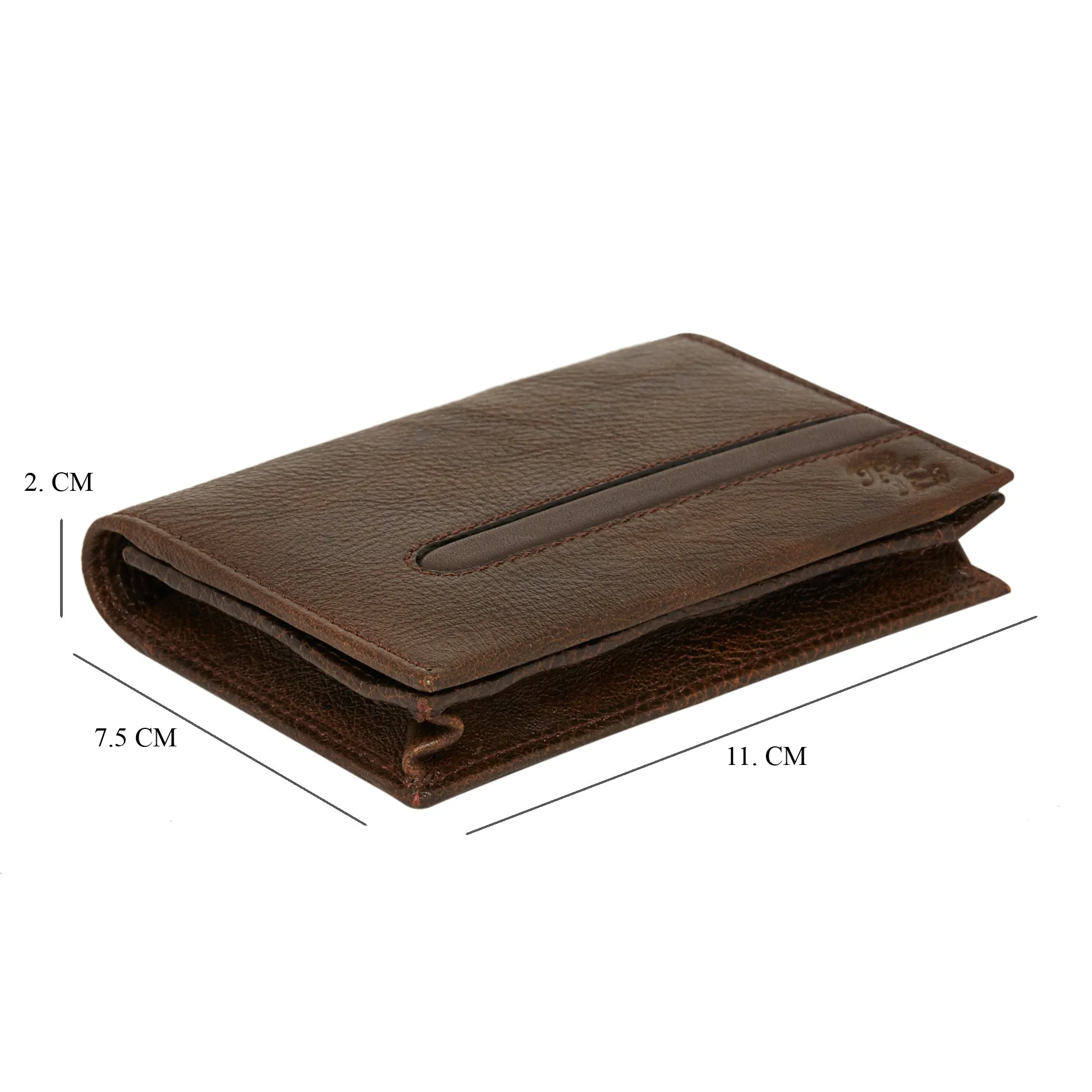 RL Wave Leather Credit Card case Wallet