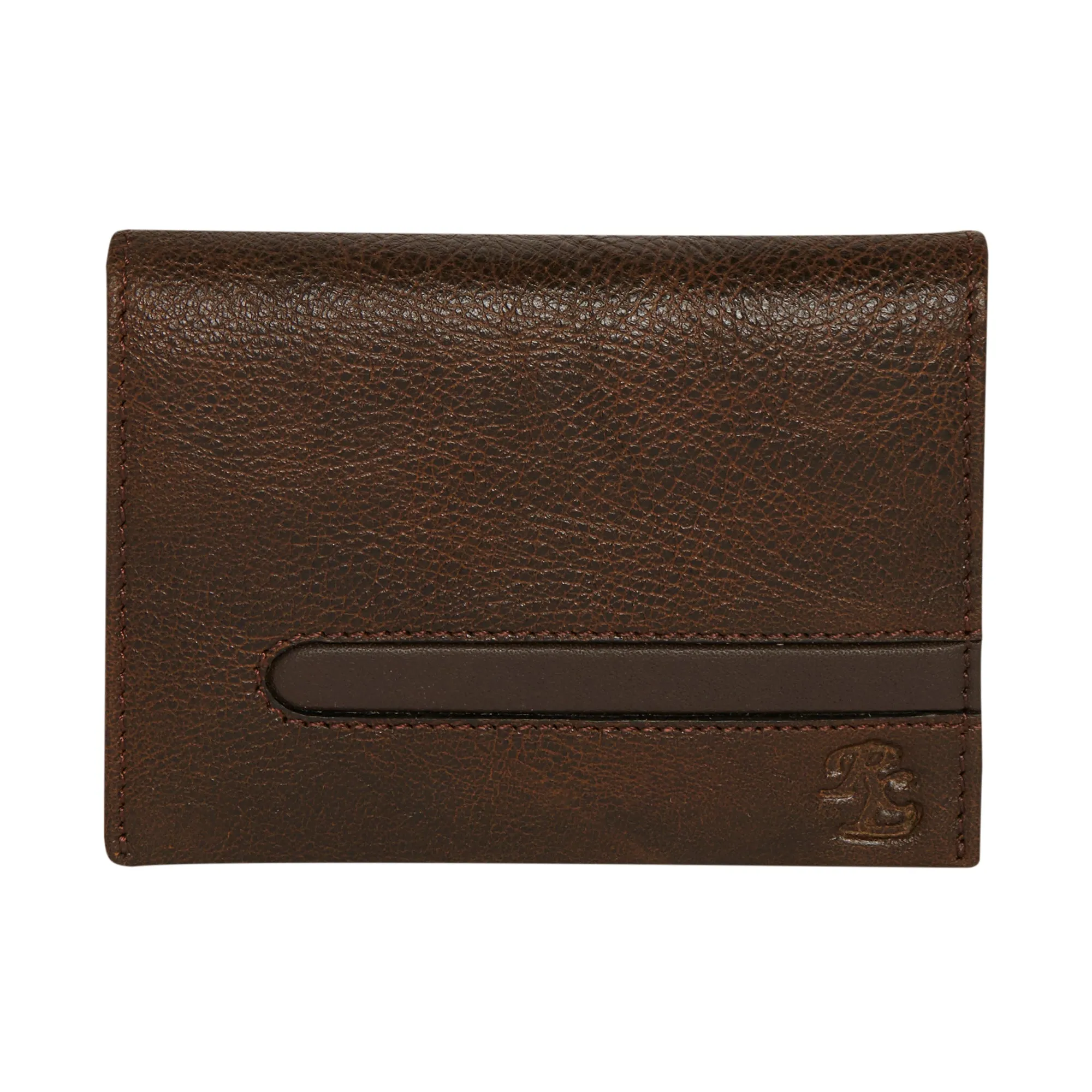 RL Wave Leather Credit Card case Wallet