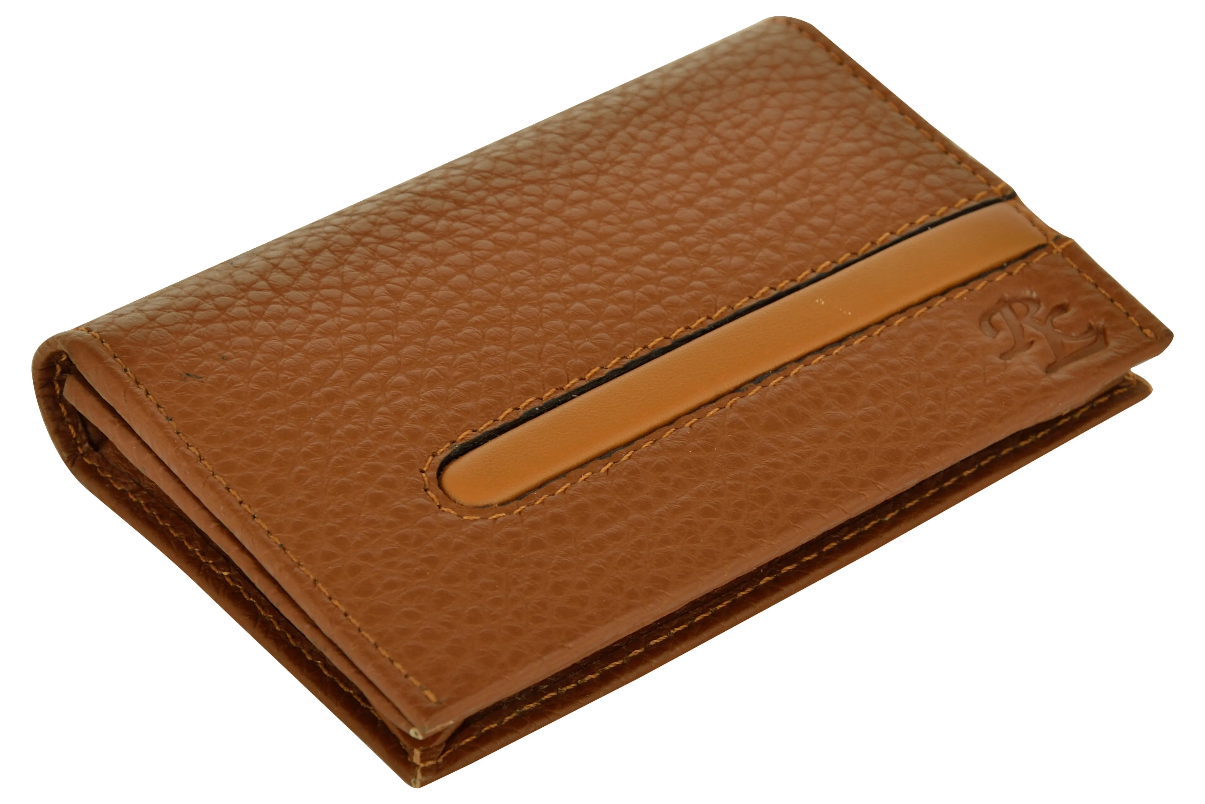 RL Wave Leather Credit Card case Wallet