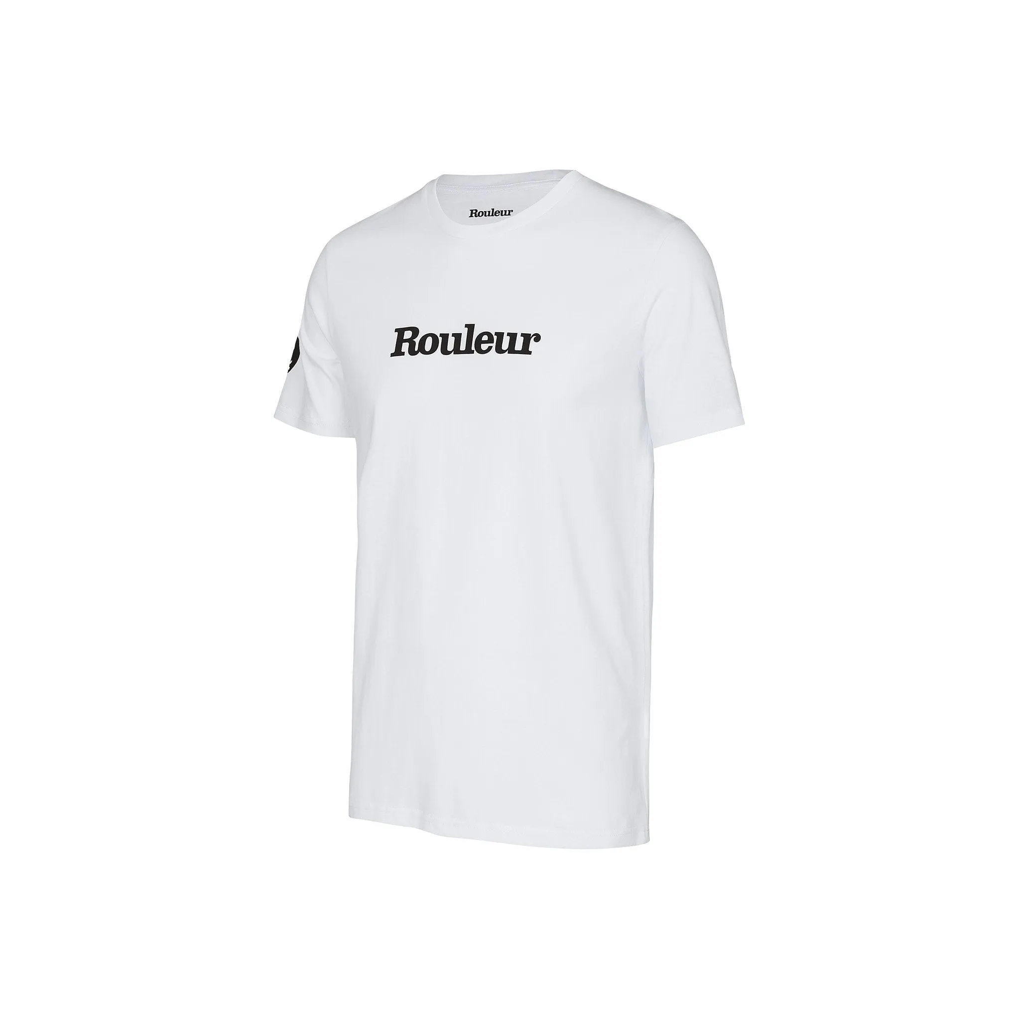 Rouleur Logo Organic Unisex T-Shirt – White