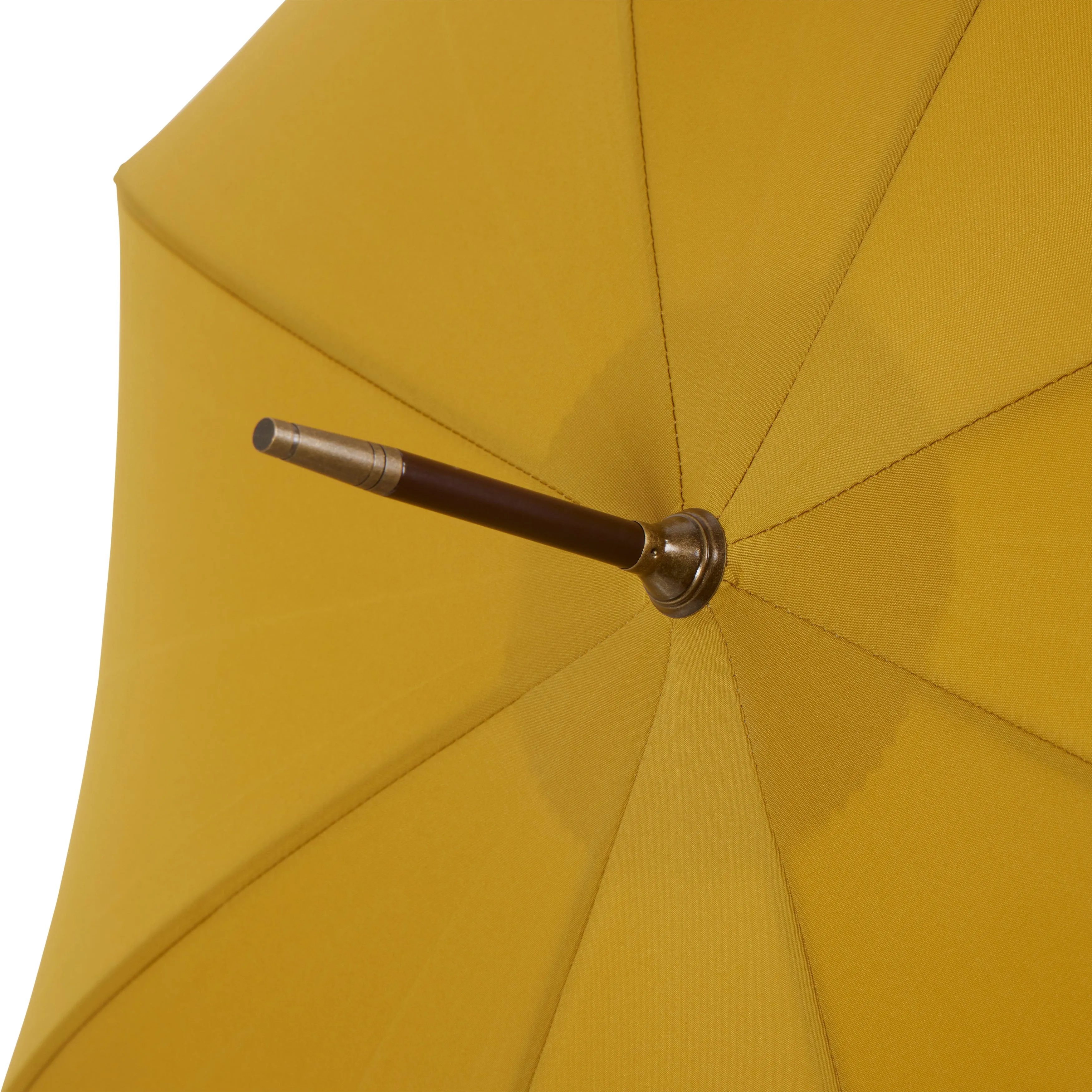 Slim Leather Crook Umbrella