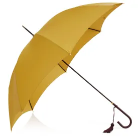 Slim Leather Crook Umbrella