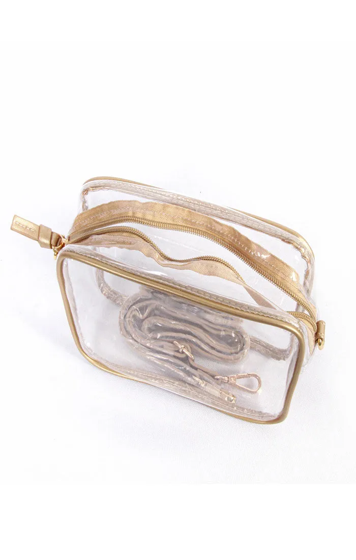 The Bridget Clear Purse (Gold)