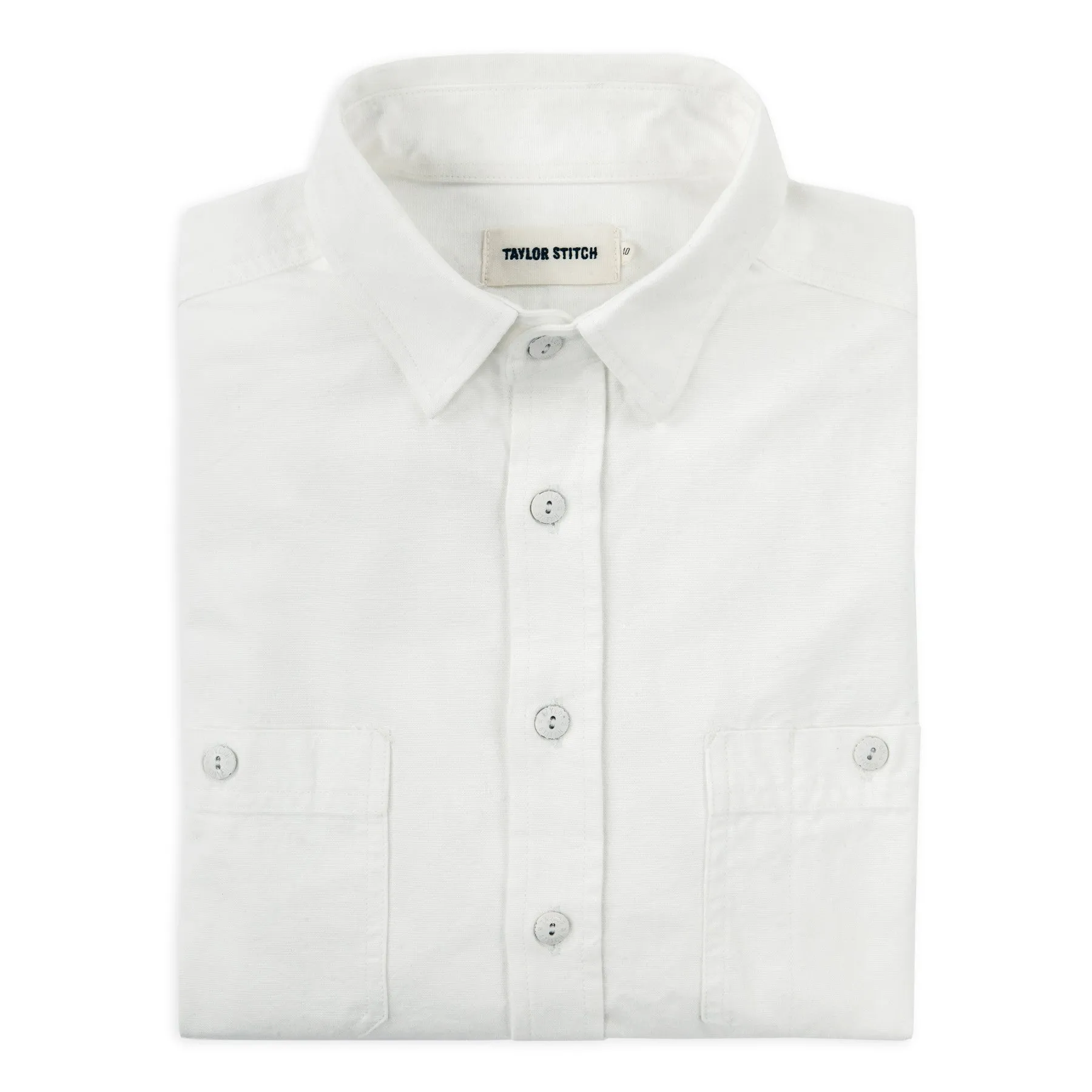 The California in White Everyday Chambray