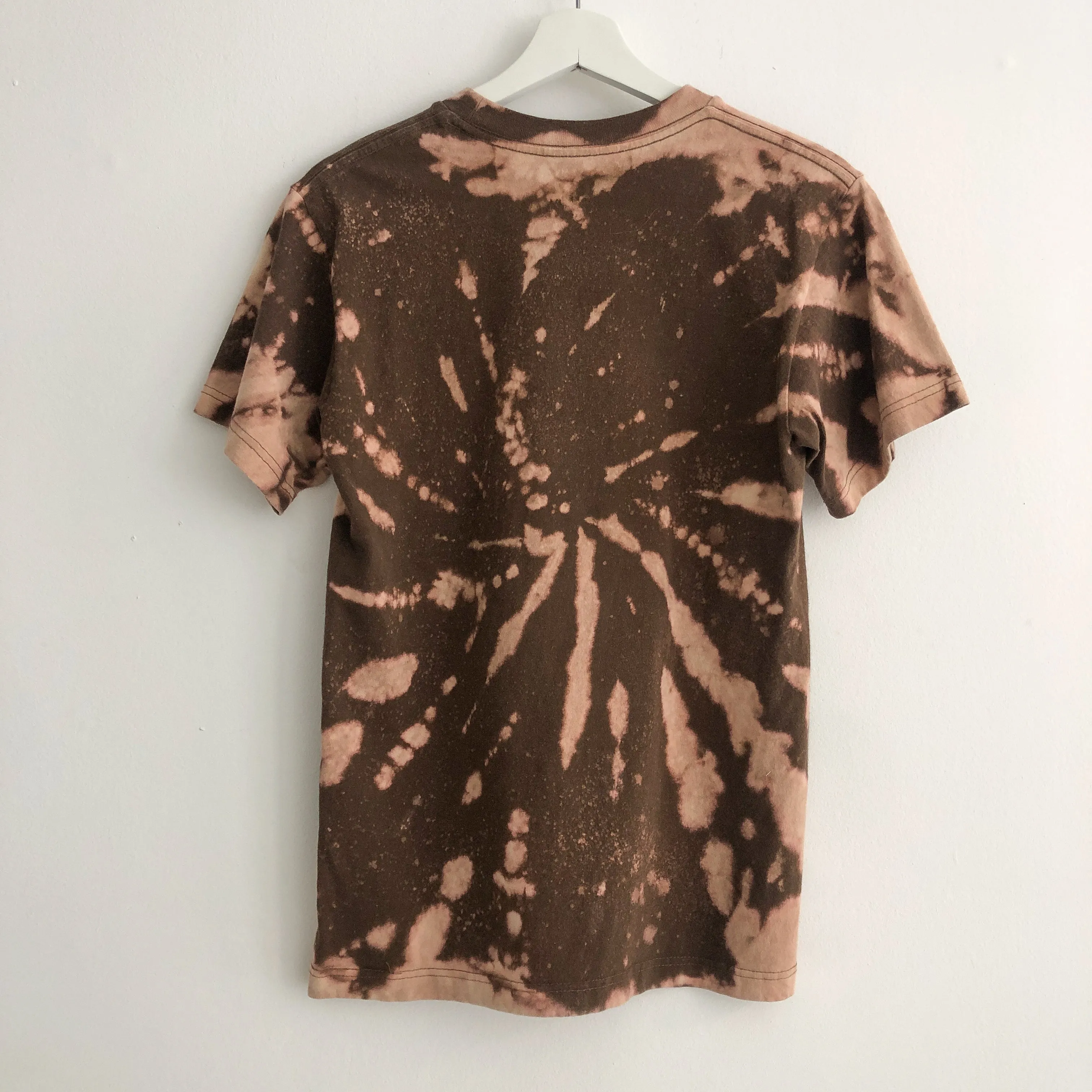 Upcycled Mickey Bleach Dye Tee