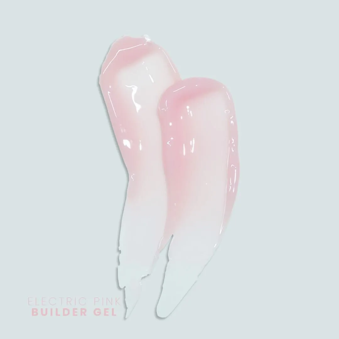 V Builder Gel (Hard Gel) - Electric Pink