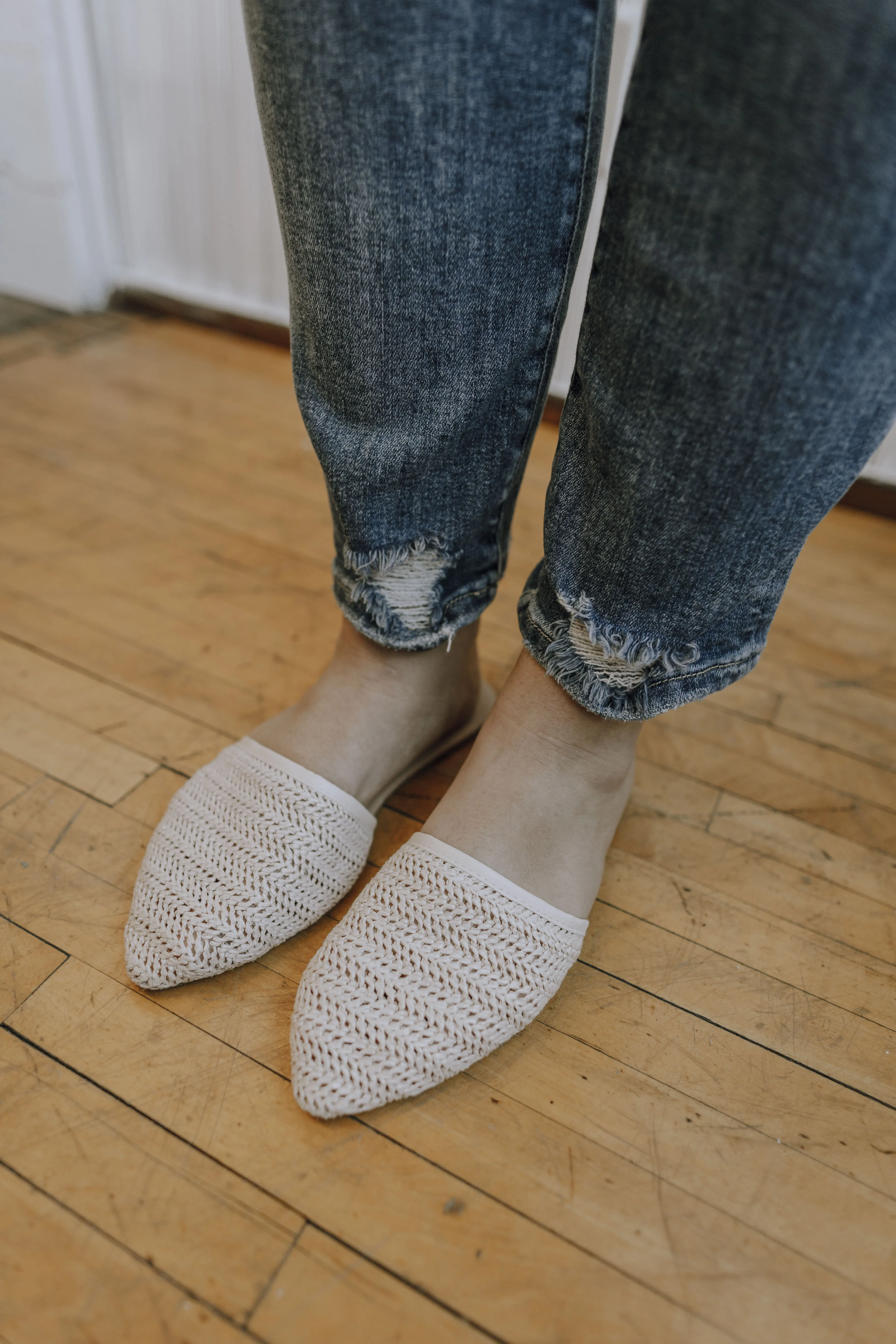 Wicker Park Rollasole Mules