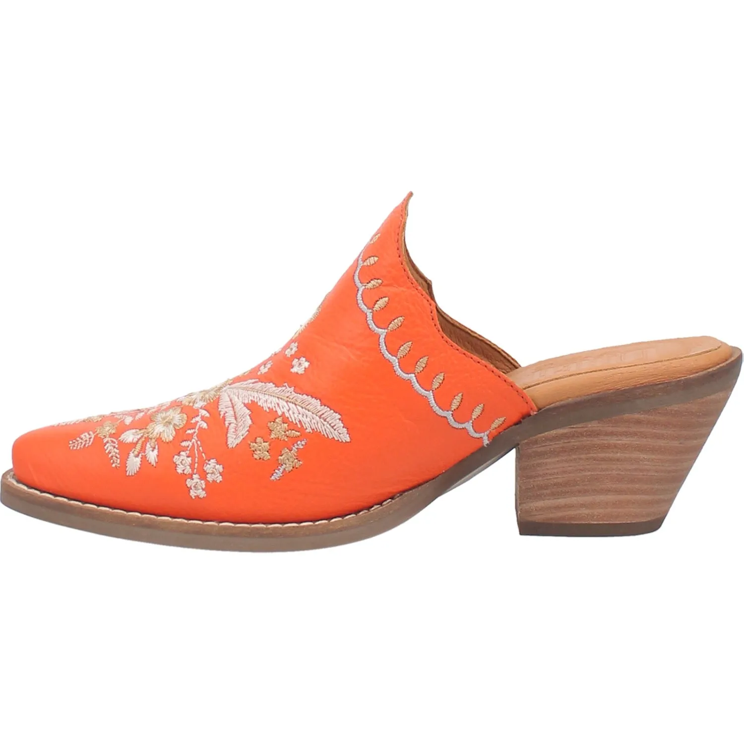 WILDFLOWER LEATHER MULE