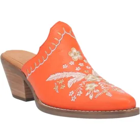 WILDFLOWER LEATHER MULE