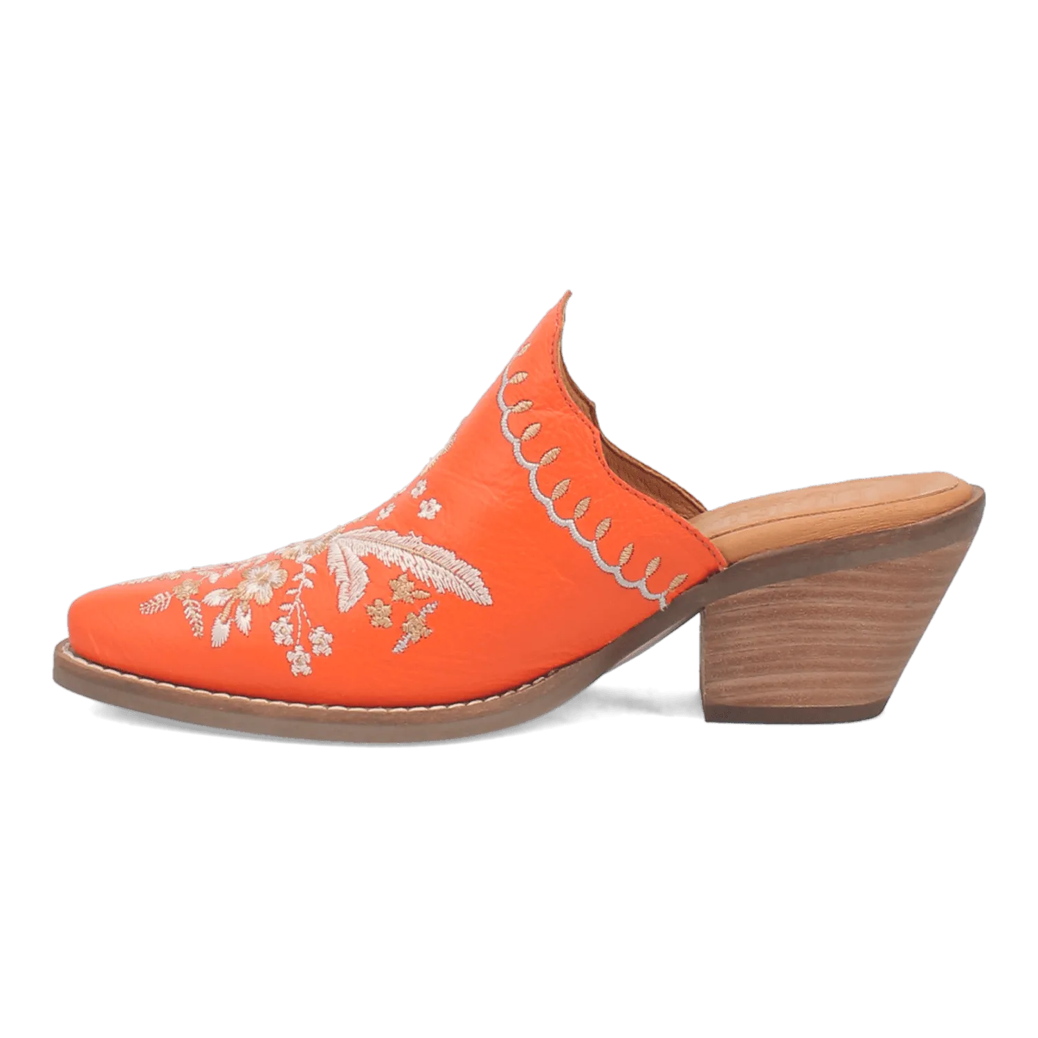 WILDFLOWER LEATHER MULE