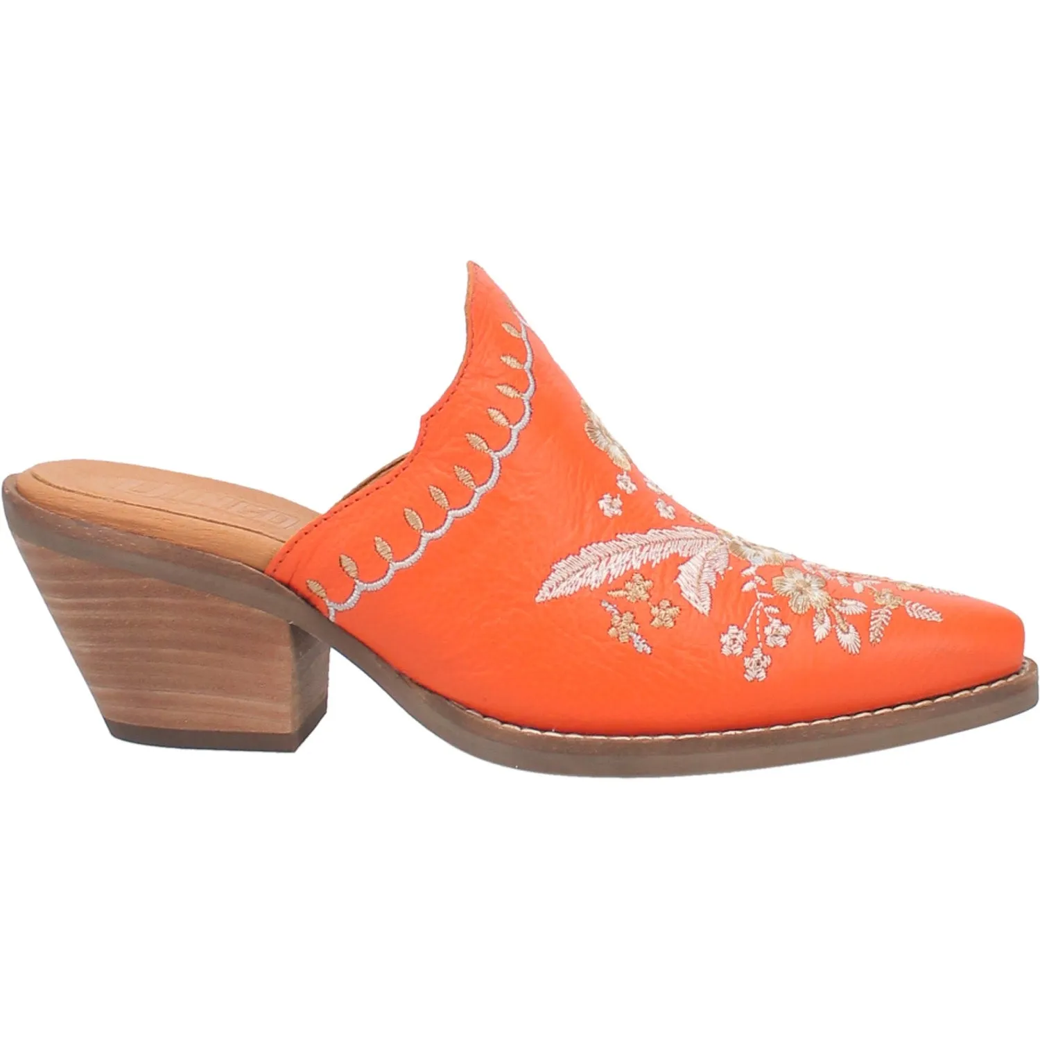 WILDFLOWER LEATHER MULE