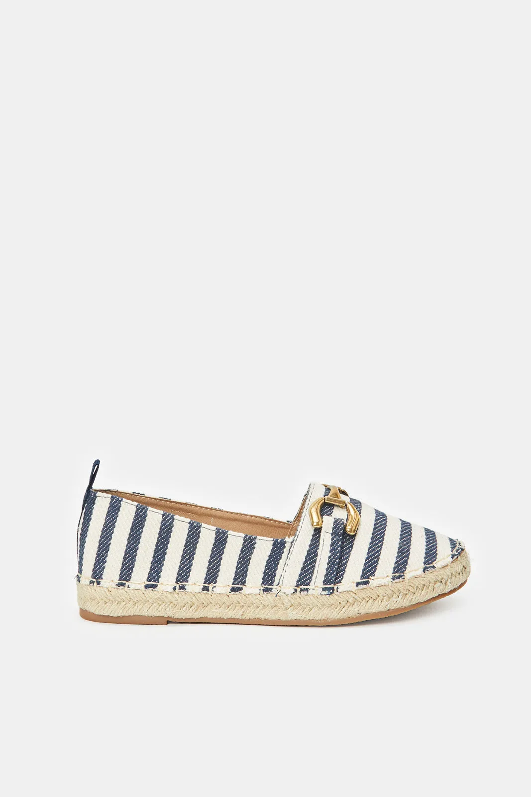 Women Assorted Striped Espadrille