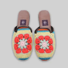 Women's Crochet Mule Size 10