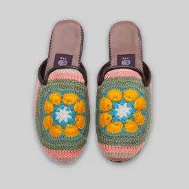 Women's Crochet Mule Size 6