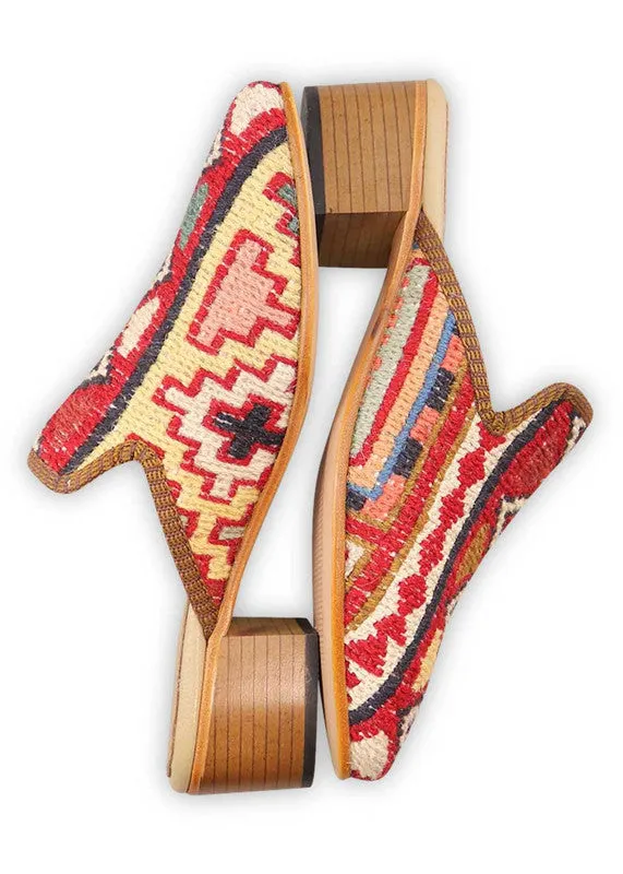 Women's Sumak Kilim Mules - Size 5